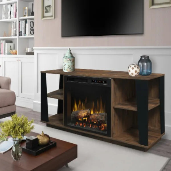 Load image into Gallery viewer, Dimplex Arlo Media Console Electric Fireplace With Logs
