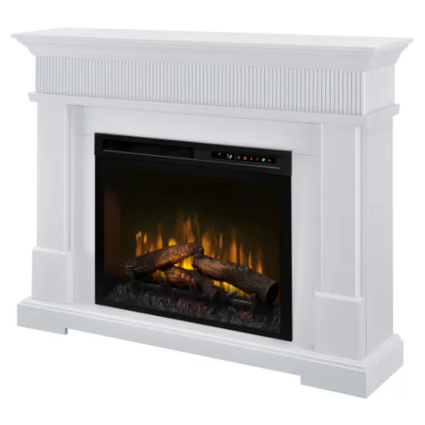 Load image into Gallery viewer, Dimplex Jean Mantel Electric Fireplace with Logs
