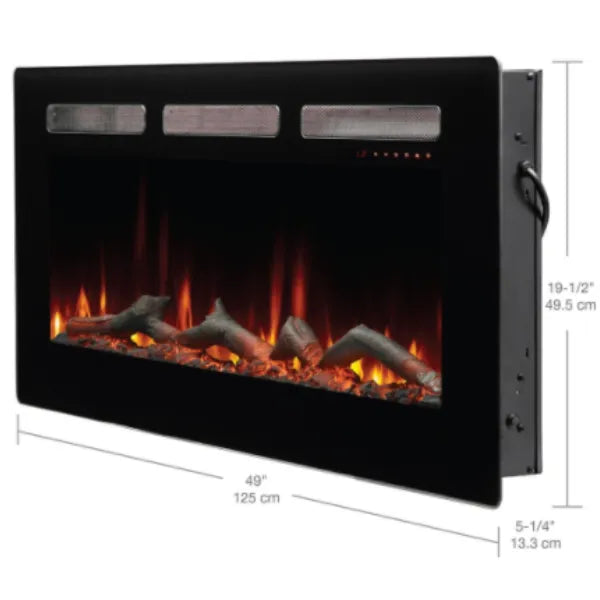 Load image into Gallery viewer, Dimplex Sierra Wall/Built-In Linear Electric Fireplace - 48&quot;
