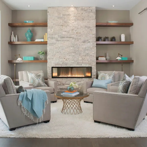 Load image into Gallery viewer, Empire Boulevard Contemporary Ventless Gas Fireplace - 48&quot;
