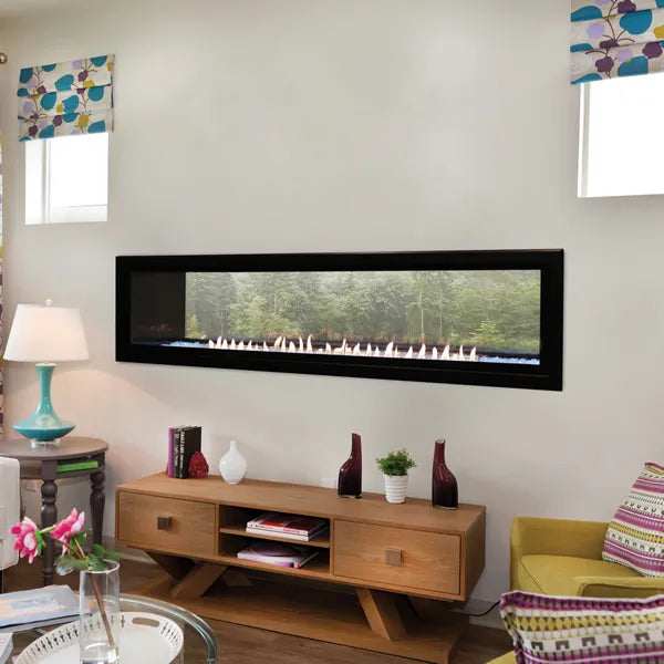 Load image into Gallery viewer, Empire Boulevard Ventless See-Through Gas Fireplace - 60&quot;
