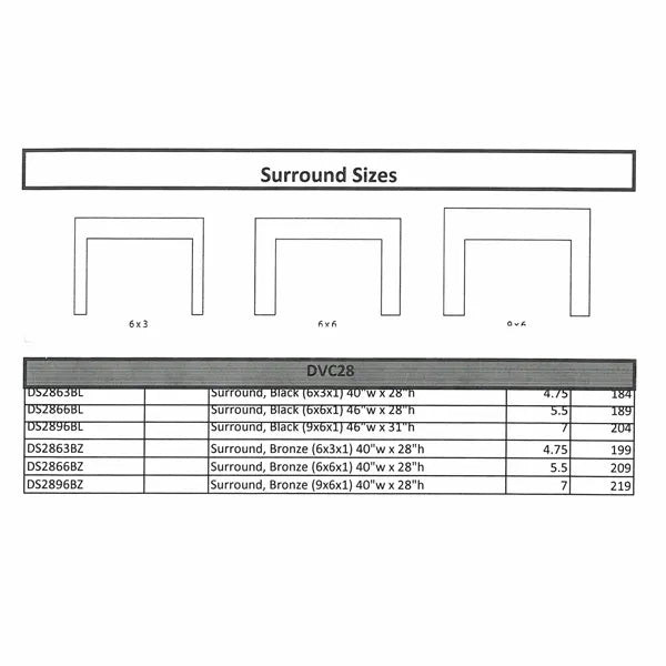 Load image into Gallery viewer, Empire DVC28 Innsbrook Traditional Direct Vent Gas Insert
