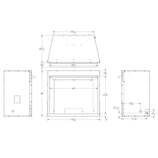 Load image into Gallery viewer, Empire Breckenridge Select Ventless Firebox
