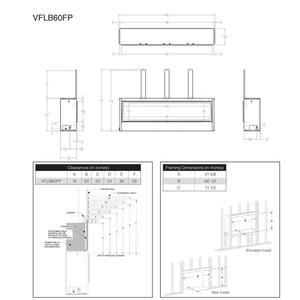 Load image into Gallery viewer, Empire Boulevard Ventless Linear Gas Fireplace 60&quot;
