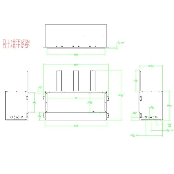 Load image into Gallery viewer, Empire Carol Rose Outdoor Linear Gas Fireplace - 48&quot;
