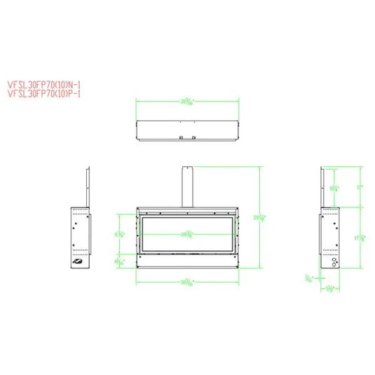 Empire Boulevard SL Ventless Gas Fireplace