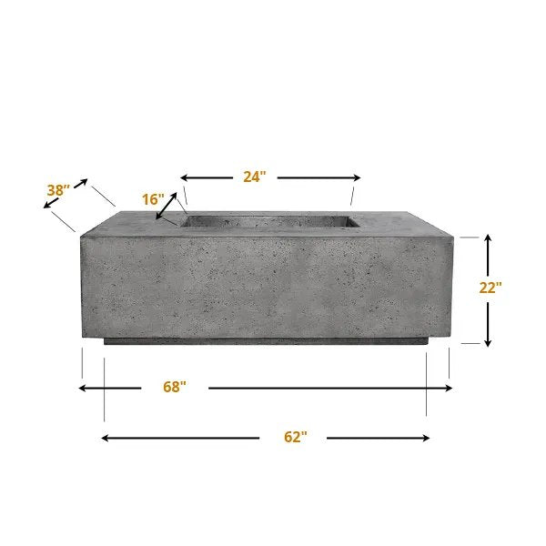 Load image into Gallery viewer, Prism Hardscapes Portos 68 Gas Fire Table
