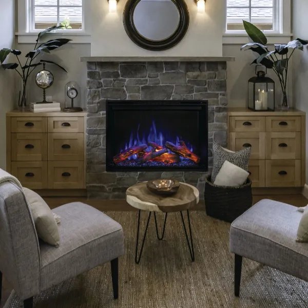 Load image into Gallery viewer, Modern Flames Redstone Single-Sided Electric Fireplace – 30”
