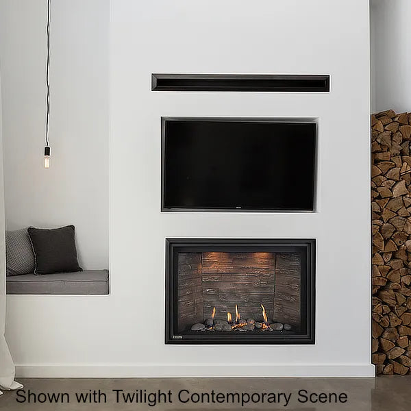 Load image into Gallery viewer, Montigo Delray Square Direct Vent Gas Fireplace - 38&quot;
