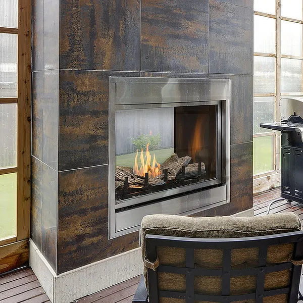 Load image into Gallery viewer, Montigo Divine H38SVO ST Ventless Outdoor Gas Fireplace
