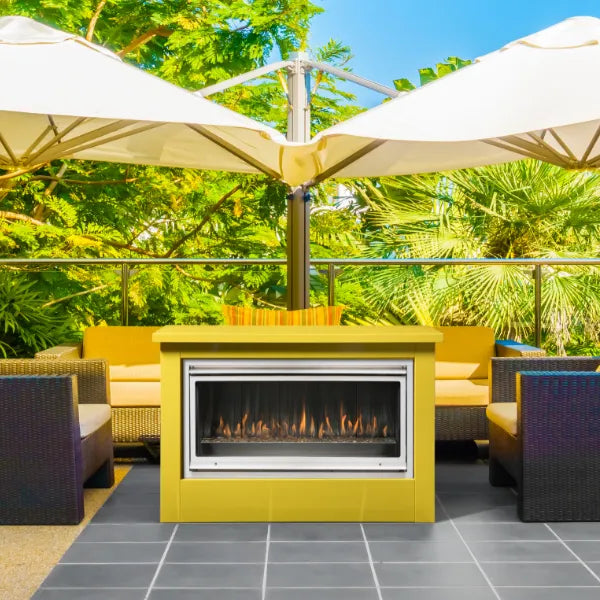 Load image into Gallery viewer, Montigo Mahana PL42VO Ventless Outdoor Gas Fireplace - 42&quot;
