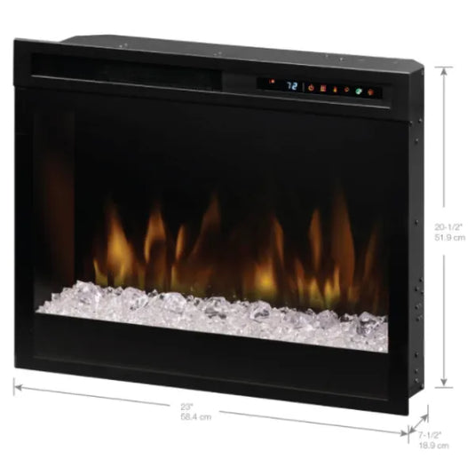 Dimplex Nova 23" Plug-In Electric Firebox - With Acrylic Ember Bed
