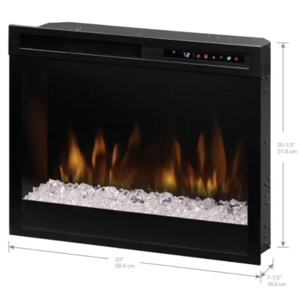 Load image into Gallery viewer, Multi-Fire XHD Plug-In Electric W/ Acrylic Ember Bed - 23&quot;
