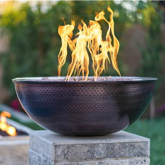 Sedona Copper Fire Bowl