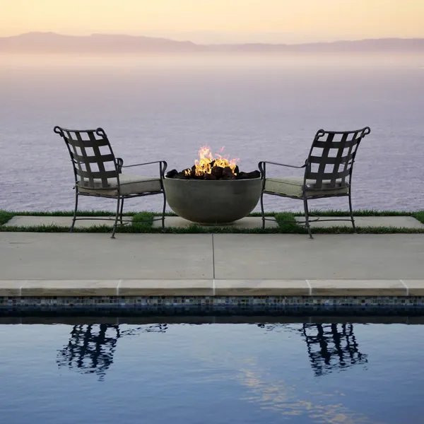 Prism Hardscapes Moderno I Gas Fire Bowl