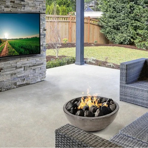 Prism Hardscapes Moderno II Gas Fire Bowl