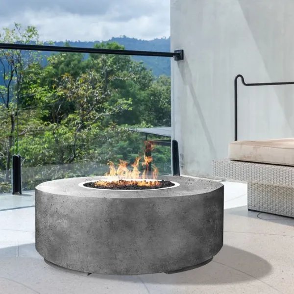 Load image into Gallery viewer, Prism Hardscapes Rotondo Gas Fire Table
