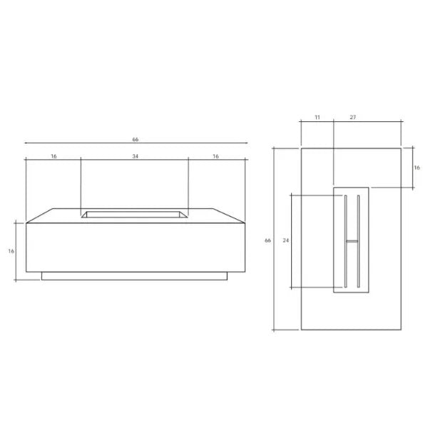 Load image into Gallery viewer, Prism Hardscapes Tavola IV Gas Fire Table
