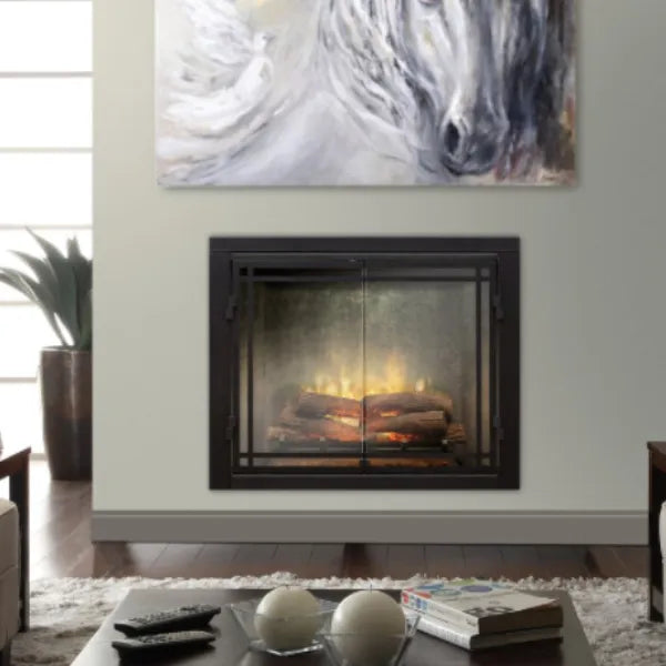 Load image into Gallery viewer, Revillusion Built-In Firebox Weathered Concrete - 42&quot;
