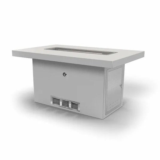 Ready to Finish Rectangular Fire Pit Table Form - 24" Tall