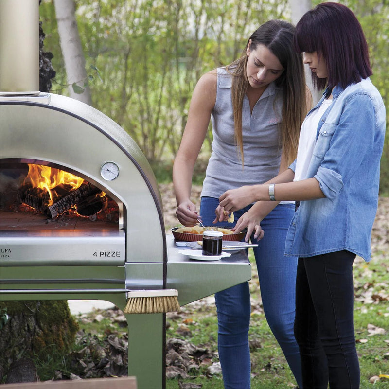 Load image into Gallery viewer, Alfa 4 Pizze 31-Inch Outdoor Wood-Fired Pizza Oven - Copper
