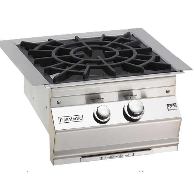 Fire Magic Classic Built-In Power Burner W/ Porcelain Coated Cast Iron Grid