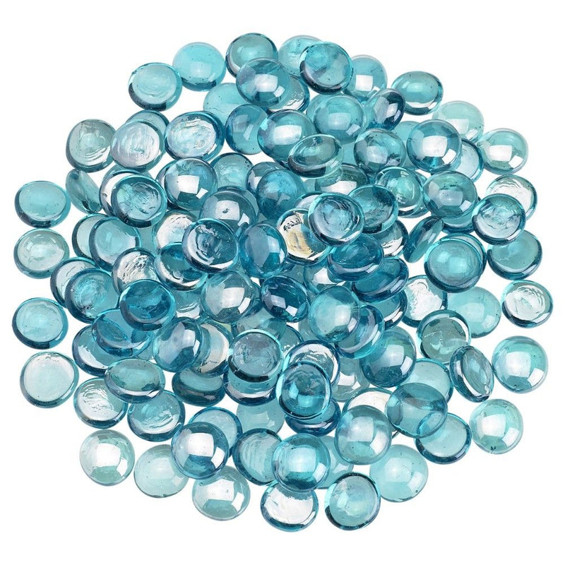 Load image into Gallery viewer, Aqua Blue Luster Fire Beads
