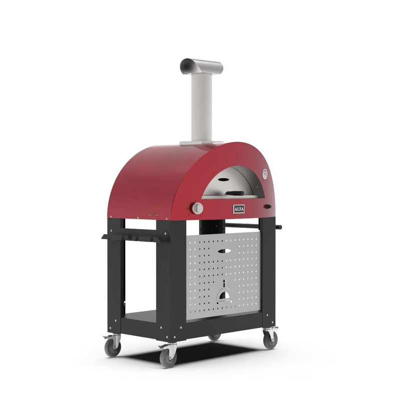 Load image into Gallery viewer, Alfa Moderno 2 Pizze Propane Pizza Oven W/ Natural Gas Conversion Kit and Oven Base
