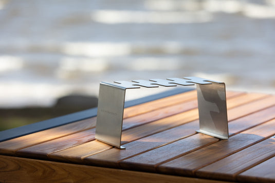 Festavolo Chicken Leg Rack made of stainless steel