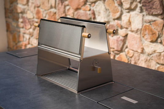 Festavolo Pizza Oven with doors opening on both sides