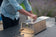 Load image into Gallery viewer, Festavolo Pizza Oven top handle made from thermo-ash wood
