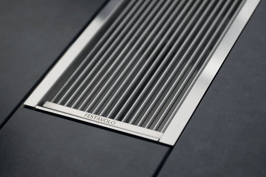 Close-up of Festavolo Stainless Steel Grill Grate