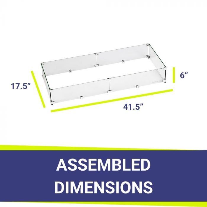 Load image into Gallery viewer, 36&quot; x 12&quot; Rectangular Drop-In Pan with Match Light Kit - Propane Bundle
