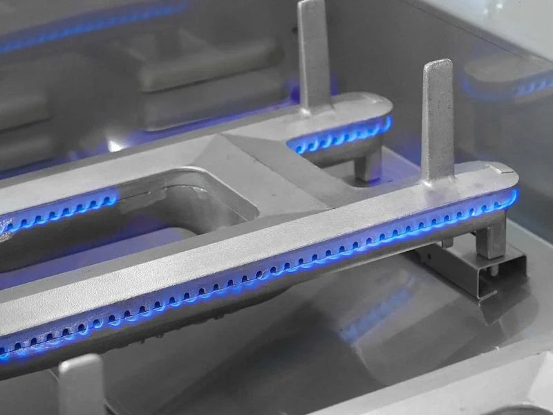 Load image into Gallery viewer, Fire Magic Echelon Diamond E540 30-Inch Drop-In Gas Grill with Stainless Steel Construction and Black Glass Control Panel
