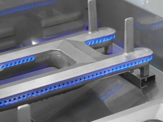 Fire Magic Echelon Diamond E540 30-Inch Drop-In Gas Grill with Stainless Steel Construction and Black Glass Control Panel