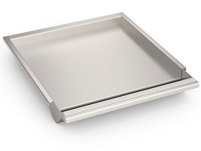 Fire Magic Stainless Steel Griddle for EL500 Electric Grill - 3522, heavy-duty 304 stainless steel with removable drip tray