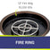Load image into Gallery viewer, 19" Round Oil Rubbed Bronze Drop-In Pan with Spark Ignition Kit (12 Ring) - Natural Gas Bundle

