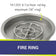 Load image into Gallery viewer, 25" Round Drop-In Pan with Spark Ignition Kit (18" Fire Pit Ring) - Propane Bundle
