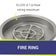 Load image into Gallery viewer, 19" Round Drop-In Pan with Spark Ignition Kit (12" Fire Pit Ring) - Propane Bundle
