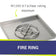 Load image into Gallery viewer, 30" Square Drop-In Pan with Spark Ignition Kit (18" Fire Pit Ring) - Propane Bundle
