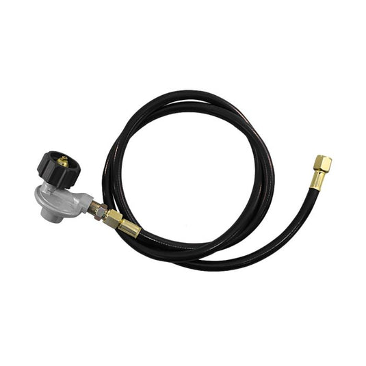 Fire Pit Propane Installation Kit with Chrome Key Valve