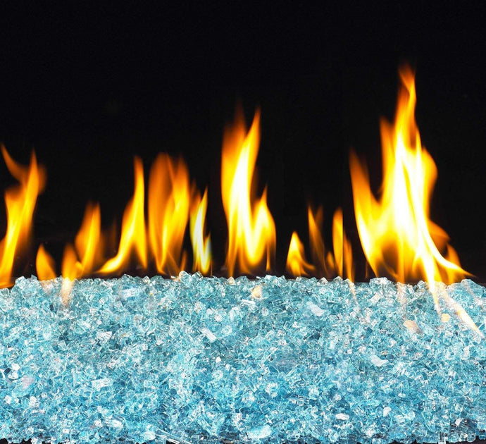 American Fyre Designs 10-Pound Classic Fire Glass, Azuria