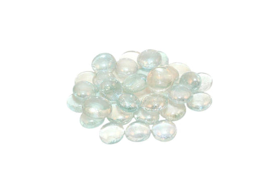 American Fyre Designs 10-Pound Fire Glass Gems, Glacier