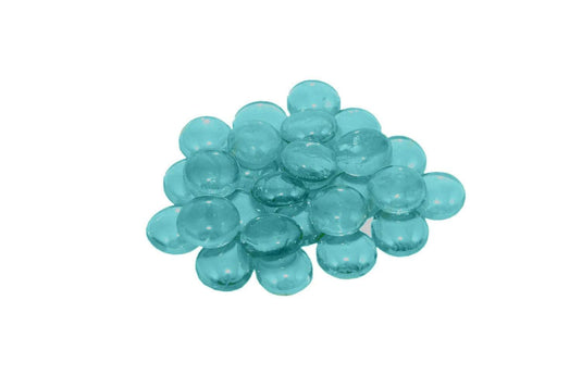 American Fyre Designs 10-Pound Fire Glass Gems, Blue Topaz