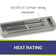 Load image into Gallery viewer, 24" x 8" Stainless Steel Rectangular Drop-In Fire Pit Pan
