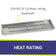 Load image into Gallery viewer, 48" x 14" Stainless Steel Rectangular Drop-In Fire Pit Pan
