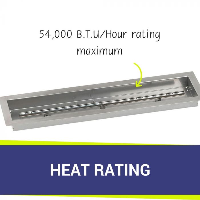 Load image into Gallery viewer, 30&quot; x 6&quot; Linear Channel Drop-In Pan with Spark Ignition Kit - Natural Gas Bundle
