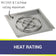 Load image into Gallery viewer, 24" Square Stainless Steel Drop-In Pan with S.I.T. System (18 Ring) - Natural Gas Bundle
