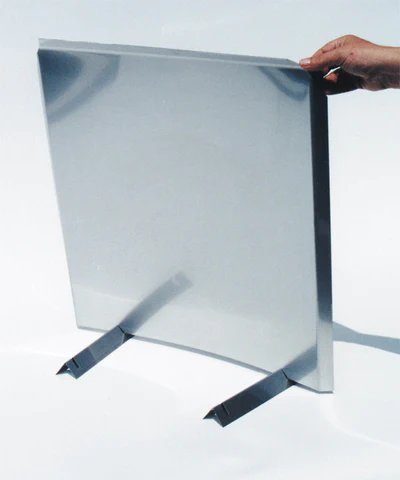"HEAT REFLECTOR / SHIELD" FIREBACK - 304 STAINLESS STEEL