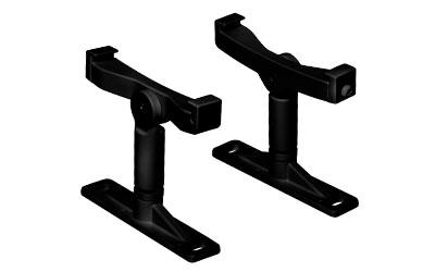 HEATSTRIP ZBRAK-113B black standard mounting bracket kit for Classic Remote & App heaters